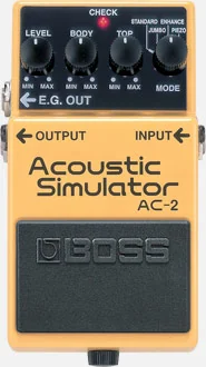 BOSS AC-2 Acoustic Simulator effects pedal