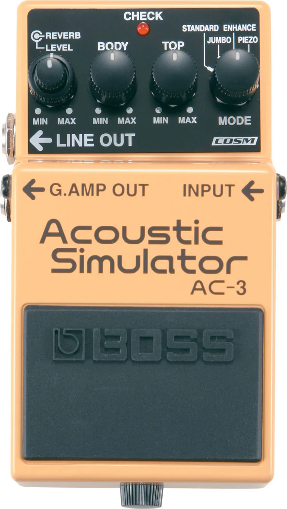 BOSS AC-3 Acoustic Simulator effects pedal
