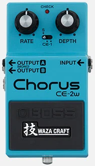 BOSS CE-2W Chorus effects pedal