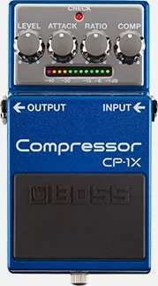 BOSS CP-1X Compressor effects pedal