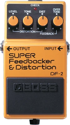 BOSS DF-2 Super Feedbacker & Distortion effects pedal
