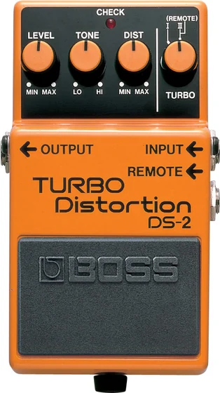 BOSS DS-2 Turbo Distortion effects pedal