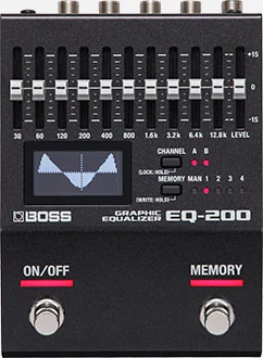 BOSS EQ-200 Graphic Equalizer effects pedal
