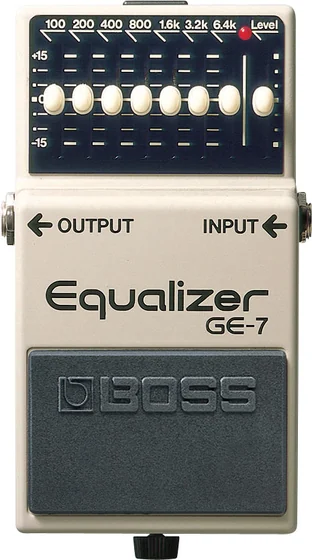 BOSS GE-7 Equalizer effects pedal