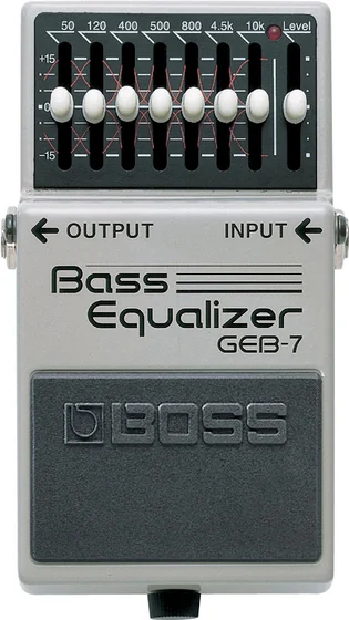 BOSS GEB-7 Bass Equalizer effects pedal