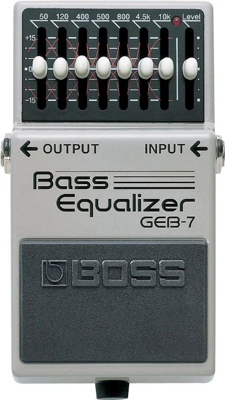 BOSS GEB-7 Bass Equalizer effects pedal
