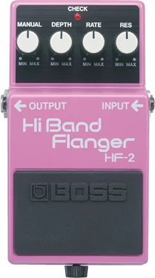 BOSS HF-2 Hi Band Flanger effects pedal