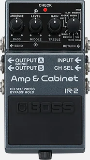 BOSS IR-2 Amp & Cabinet effects pedal