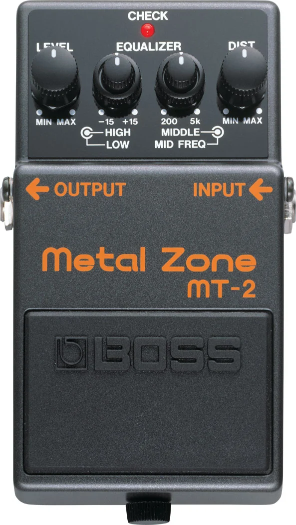 BOSS MT-2 Metal Zone effects pedal