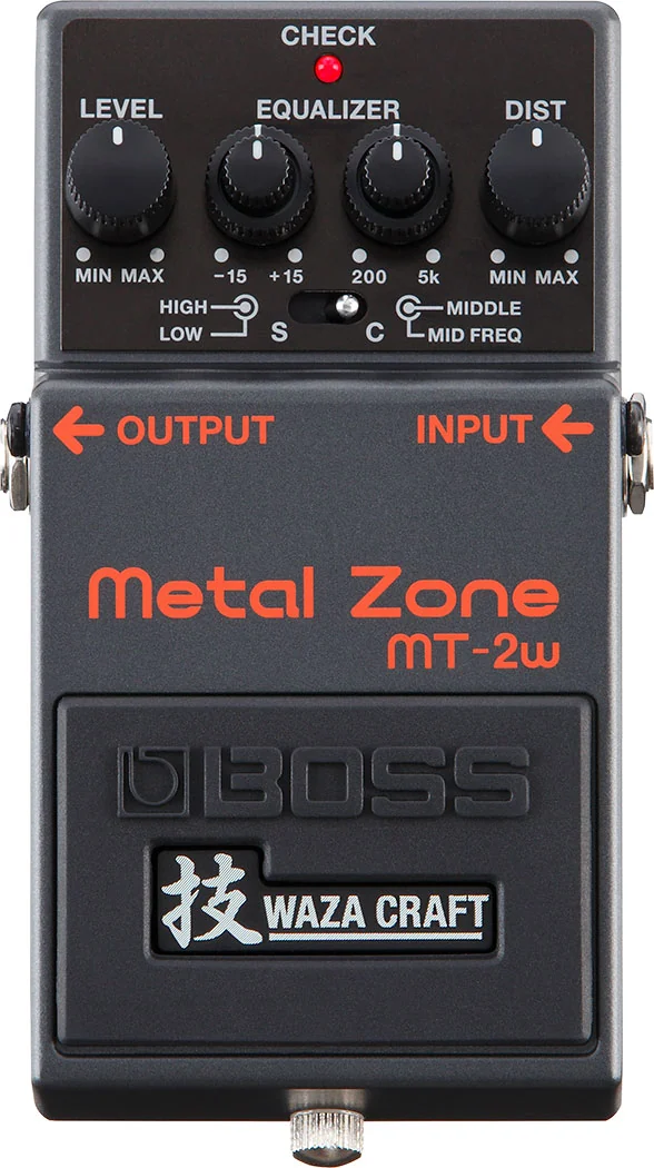 BOSS MT-2W Metal Zone effects pedal