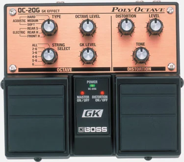 BOSS OC-20G Poly Octave effects pedal