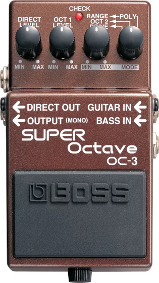 BOSS OC-3 Super Octave effects pedal