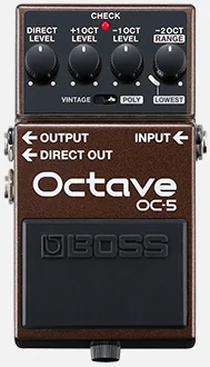 BOSS OC-5 Octave effects pedal