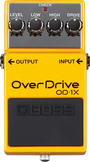BOSS OD-1X OverDrive effects pedal