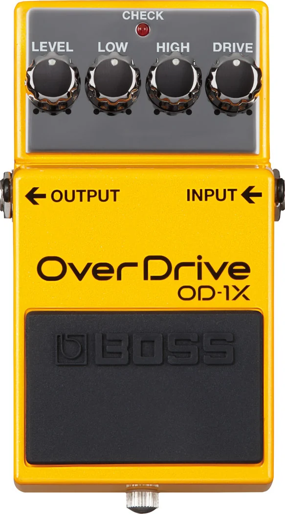 BOSS OD-1X OverDrive effects pedal
