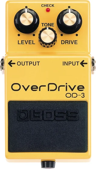 BOSS OD-3 OverDrive effects pedal