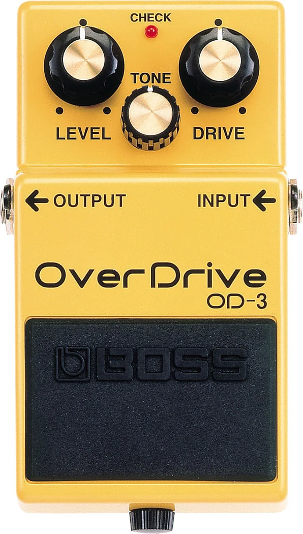 BOSS OD-3 OverDrive effects pedal