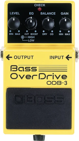 BOSS ODB-3 Bass OverDrive effects pedal