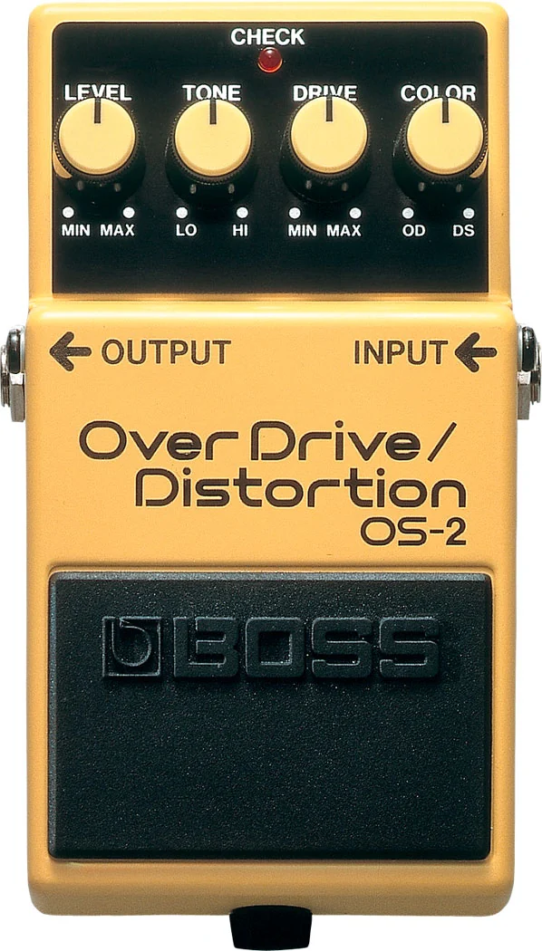 BOSS OS-2 OverDrive/Distortion effects pedal