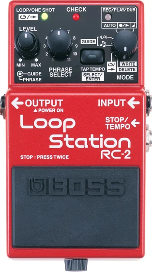 BOSS RC-2 Loop Station effects pedal