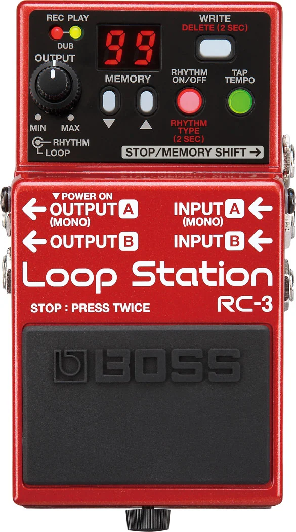 BOSS RC-3 Loop Station effects pedal
