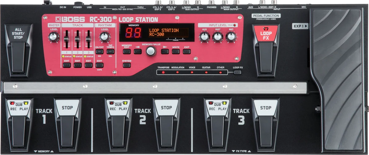 BOSS RC-300 Loop Station effects pedal