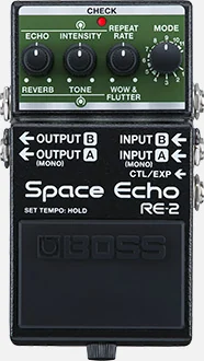 BOSS RE-2 Space Echo effects pedal