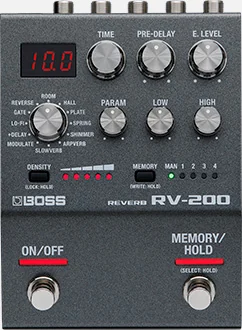 BOSS RV-200 Reverb effects pedal