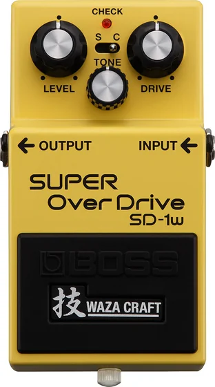BOSS SD-1W SUPER OverDrive effects pedal
