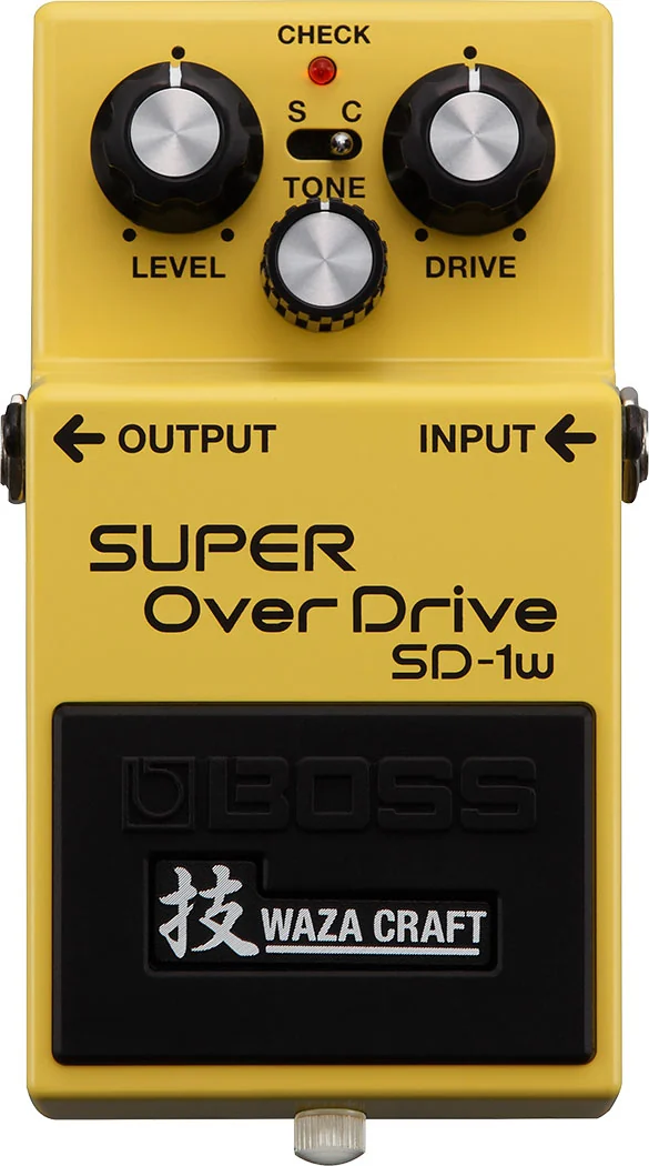 BOSS SD-1W SUPER OverDrive effects pedal