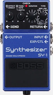 BOSS SY-1 Synthesizer effects pedal