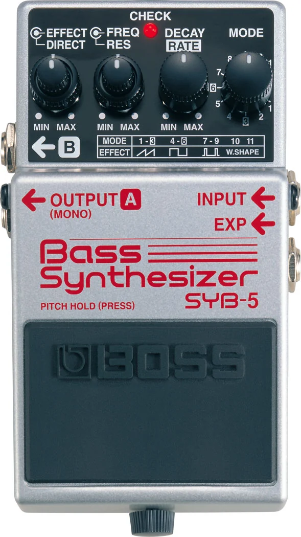 BOSS SYB-5 Bass Synthesizer effects pedal