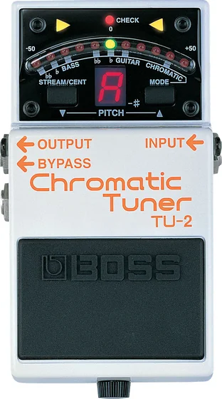 BOSS TU-2 Chromatic Tuner effects pedal