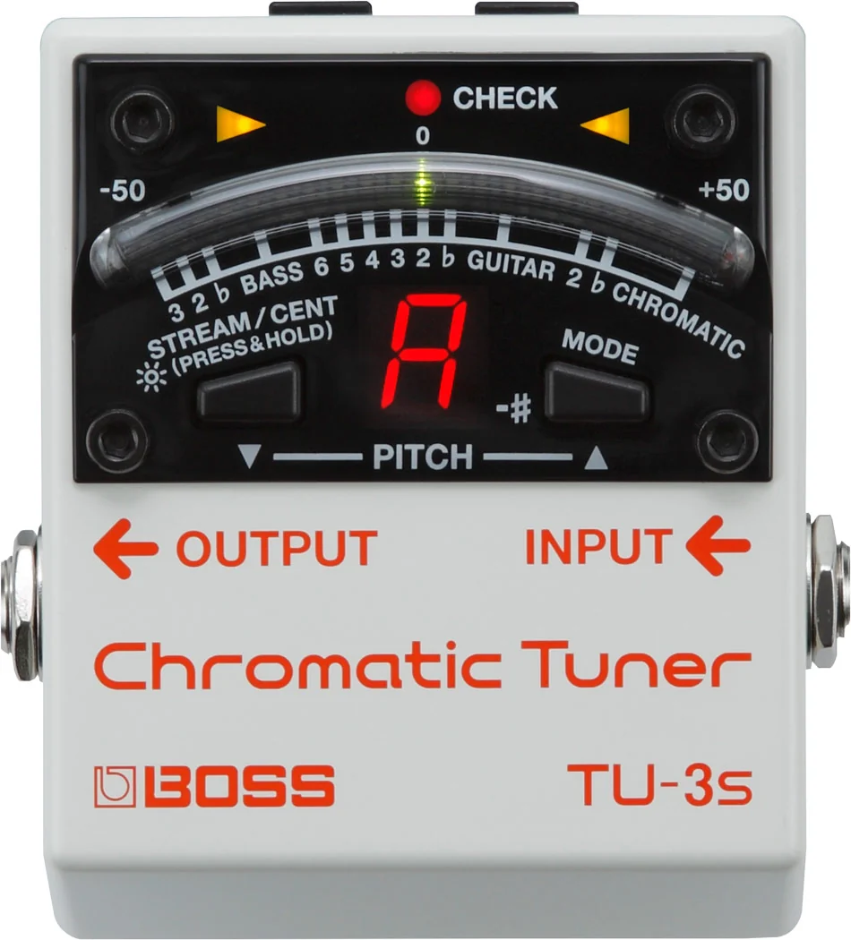 BOSS TU-3S Chromatic Tuner effects pedal