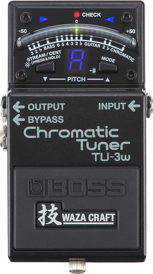 BOSS TU-3W Chromatic Tuner effects pedal