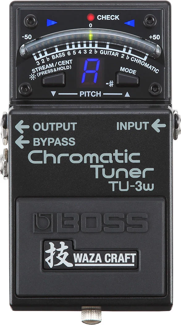 BOSS TU-3W Chromatic Tuner effects pedal