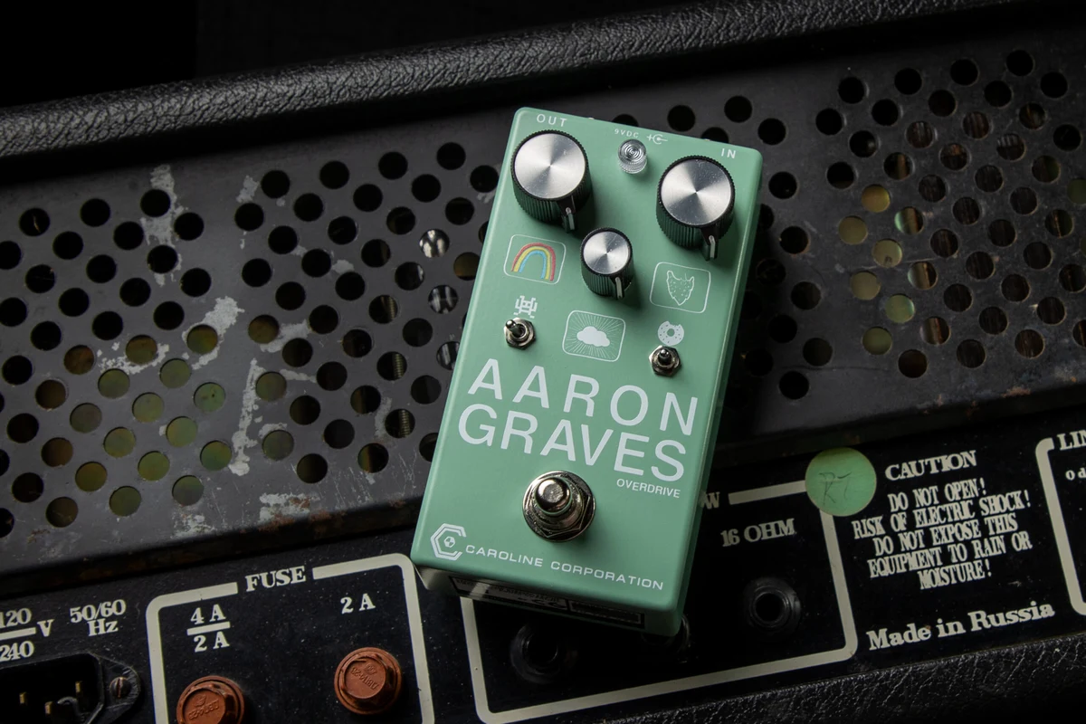 Caroline Guitar Company Aaron Graves Overdrive guitar effects pedal