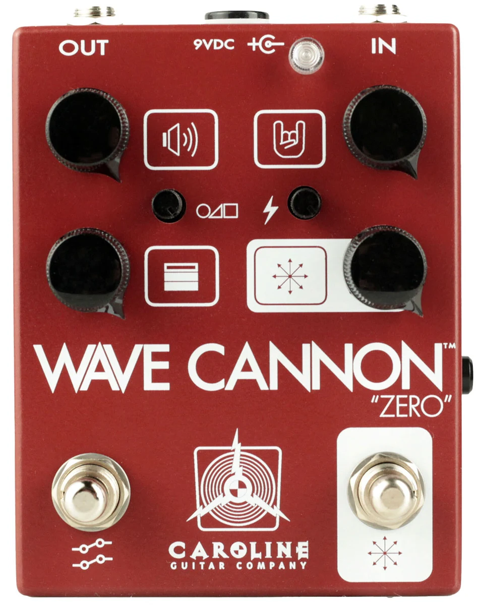 Caroline Guitar Company Wave Cannon Zero guitar effects pedal