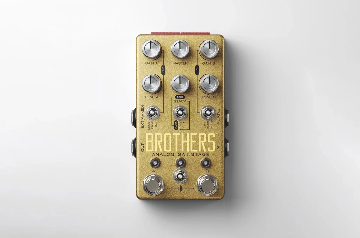 Chase Bliss Brothers guitar effects pedal