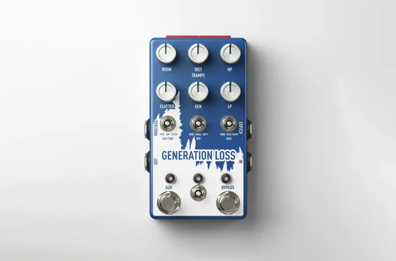 Chase Bliss Generation Loss guitar effects pedal