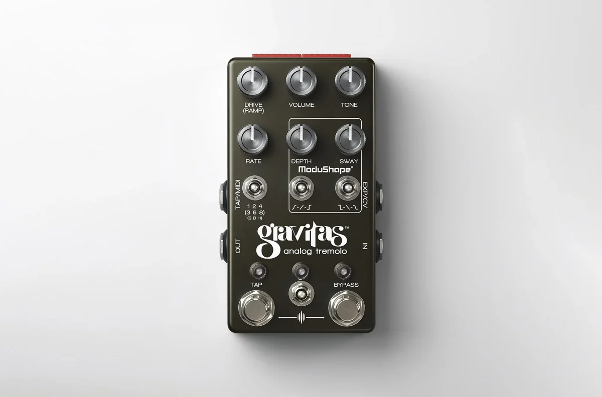 Chase Bliss Gravitas guitar effects pedal