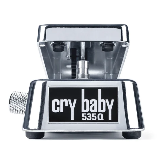 Cry Baby 535Q Multi-Wah Chrome guitar effects pedal