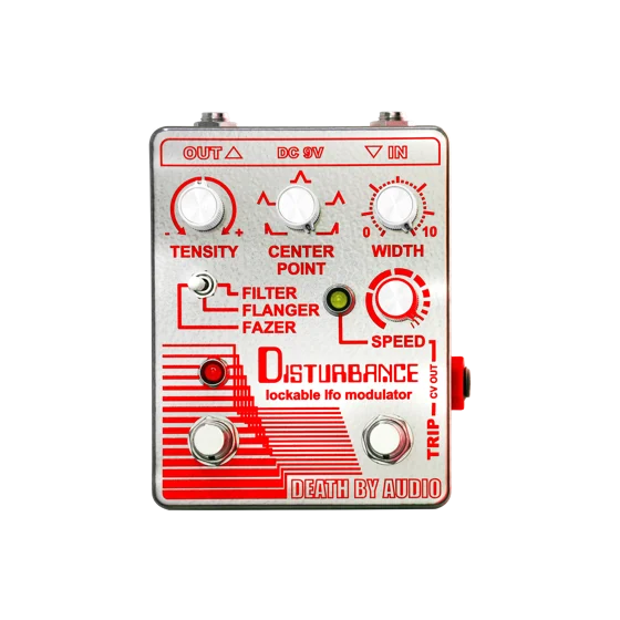 Death By Audio Disturbance guitar effects pedal