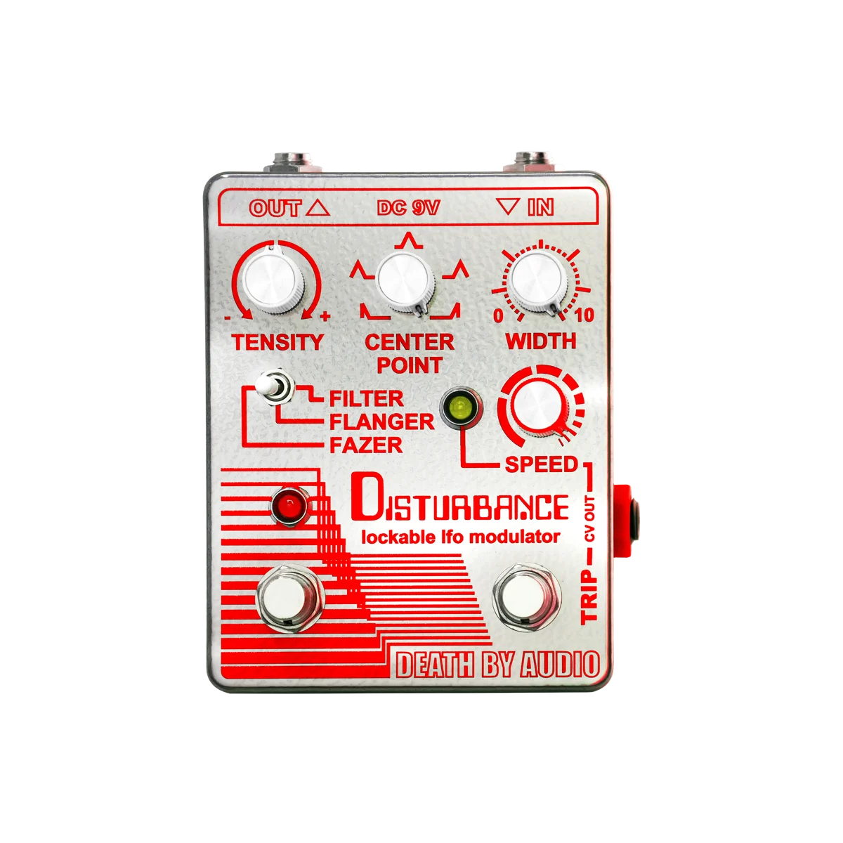 Death By Audio Disturbance guitar effects pedal
