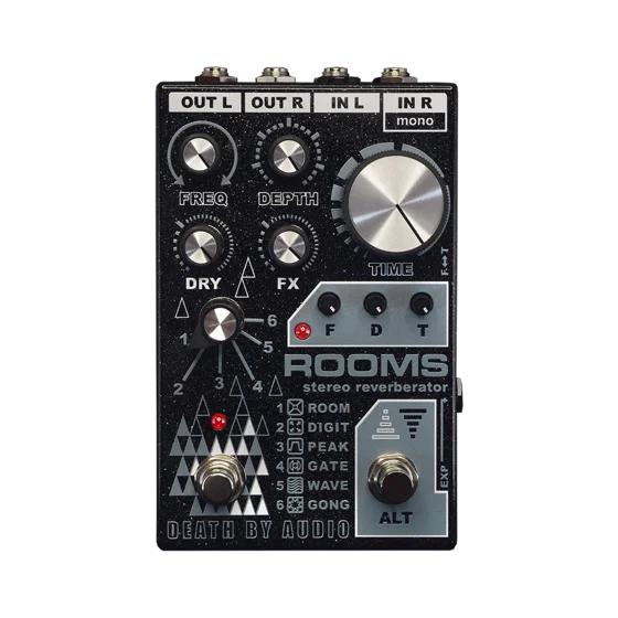 Death By Audio Rooms guitar effects pedal