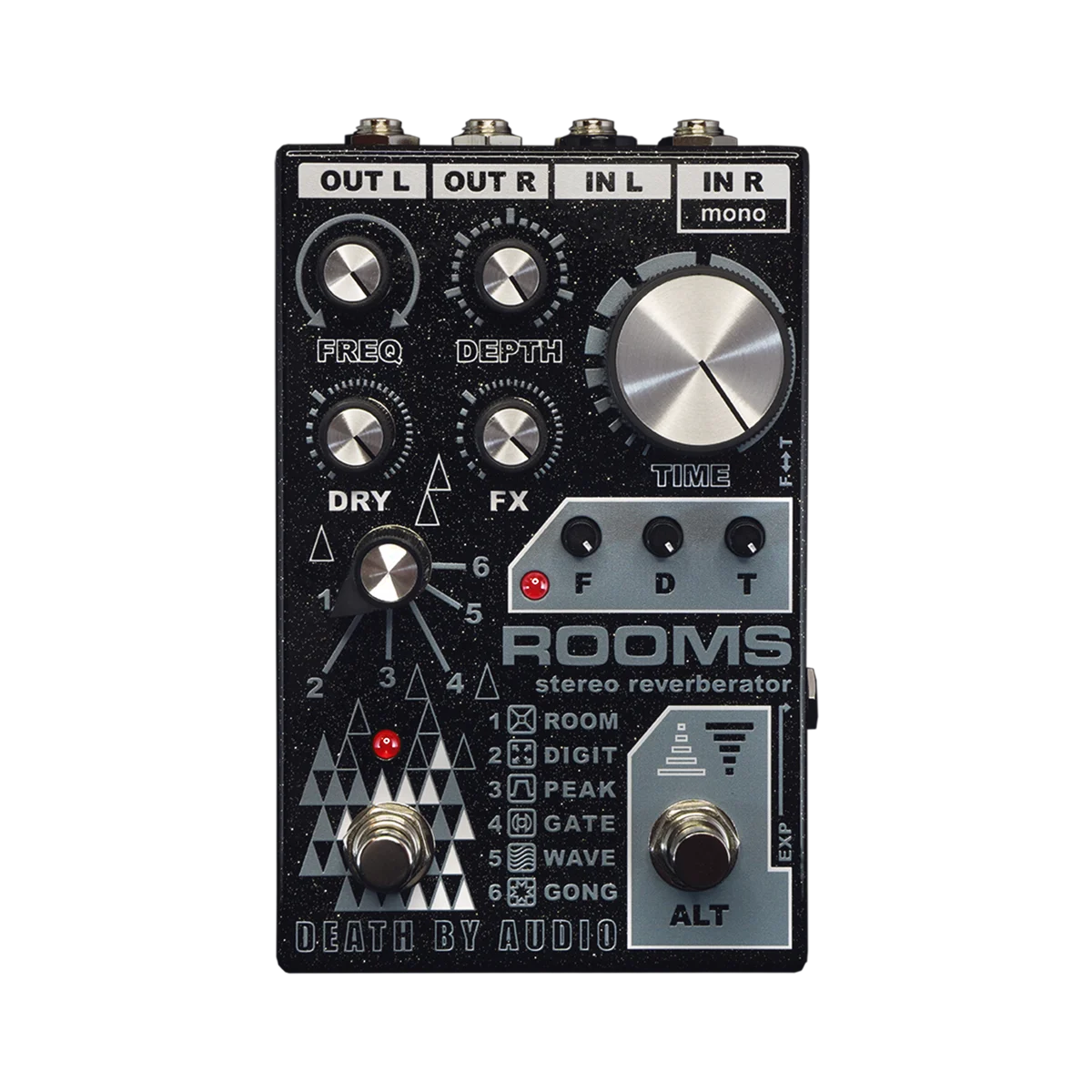 Death By Audio Rooms guitar effects pedal