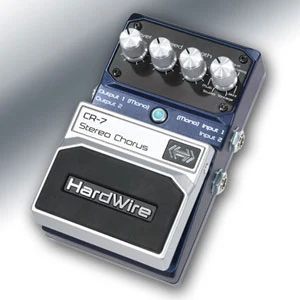 DigiTech HardWire CR-7 Stereo Chorus guitar effects pedal