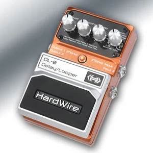 DigiTech HardWire DL-8 Delay/Looper guitar effects pedal