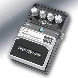 DigiTech HardWire TL-2 Metal Distortion guitar effects pedal