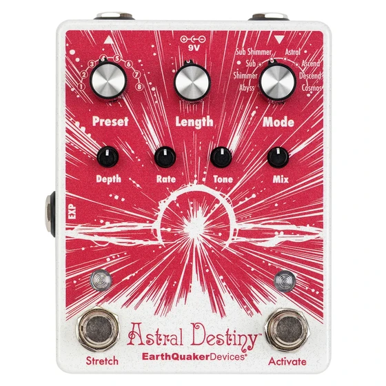 EarthQuaker Devices Astral Destiny guitar effects pedal